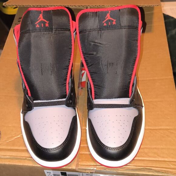Jordan Air Jordan 1 Mid Bred Shadow Black Cement Grey Red DQ8426-006 main image 16